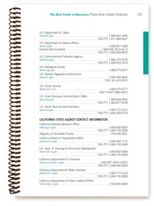 The Red Guide Contact Directory Example